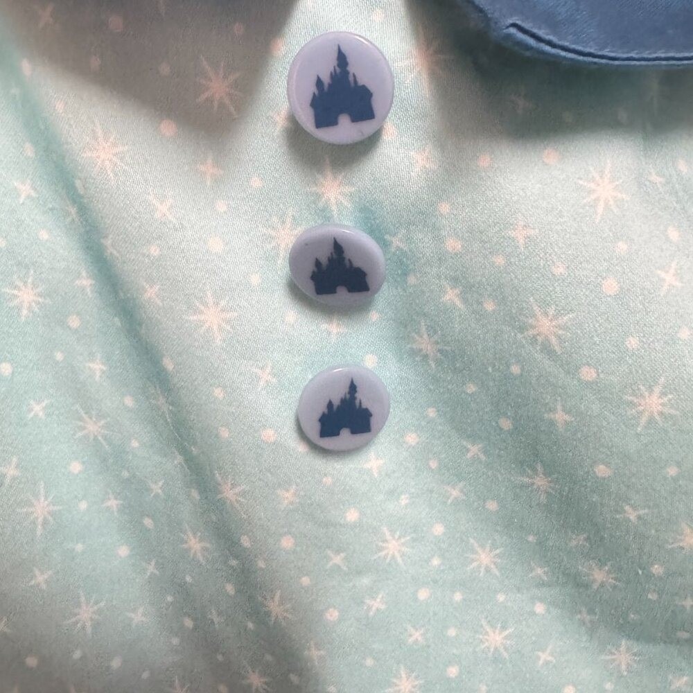 Disney Parks Dress Medium Retro Halter Magic Kingdom Dapper Day - Picture 10 of 10